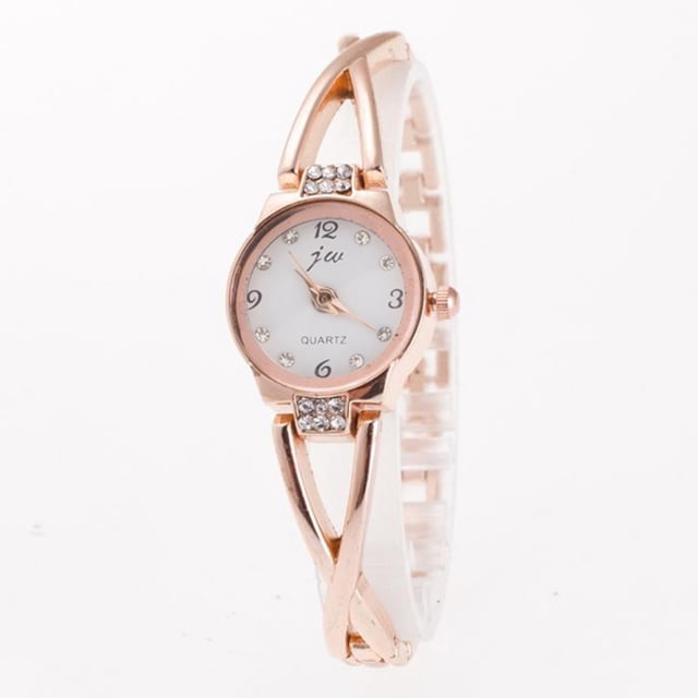 Sfonq Summer Clearance Mothers Day Gift for Grilfriend Womens Watches Fashion Women's Minimalism Golden Stainless Steel Wrist Watch GD, Gold Buy 2 Save 10%