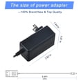 thumbnail image 3 of PK Power 12V AC Adapter for Korg PAD KAOSS KP2 KP3 R3 KA203 SynthesizerDynamic Effects, KORG 88-Key SP170S SP-170S Digital Piano, KORG X50 KA-310 Micro-X 61-Key Micro, 3 of 6