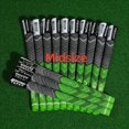 thumbnail image 1 of 13pcs/set Professional Soft Rubber Non-slip Golf Grips, Standard/Midsize, Fit All Weather 13pcs Green Midsize, 1 of 6