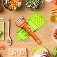 thumbnail image 3 of Multifunctional Kitchenware Julienne Peeler Set, 2025 New Upgrade 2 in 1 Vegetable Cutter and Parer, Multifunctionals Kitchen Gadgets for Potato Fruit Orange Lemon Squeezer Spiral Potato, 3 of 7