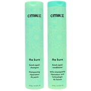Amika The Kure Bond Repair Shampoo 9.2 oz & The Kure Bond Repair Conditioner 9.2 oz Combo Pack