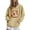 Beige, variant on Wensltd Women's Casual Lightweight Hoodies with Pockets Long Sleeve Sweatshirts Loose Pullovers