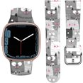 thumbnail image 1 of Andriu Compatible Con Versa 4/Versa 3 Band Para Mujer Linda Correa Deportiva De Repuesto Sin Decoloración Para Reloj Inteligente Versa 4/Versa 3 (Gatos Lindos), 1 of 1