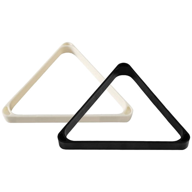 LOLIPPYY 2 Pcs Support Triangle de Billard de Couleur Assortie pour Rangement de Table de Billard et Accessoires de Salle de Jeux