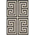 thumbnail image 1 of Unique Loom Tapis Design Athens 3' 3 x 5' 3 Rectangulaire Noir/beige, 1 of 2