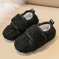 thumbnail image 2 of Otqutp Baby Open Toe Footwear Toddler Kids Baby Girls Cute Solid Ｃolor Ｗarm Slippers Toddler Winter Boots with Non Slip Bottom Shoes, 2 of 8