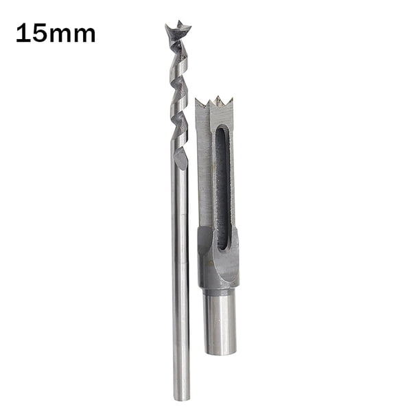 Scienceny Taladro cuadrado para carpintería, taladro para carpintería de acero de alta velocidad, taladro para agujeros cuadrados, 8mm Type3 NO3 Scienceny TO000194-07