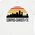 thumbnail image 4 of Inktastic Corpus Christi Texas Skyline Retro Boys or Girls Toddler T-Shirt, 4 of 5
