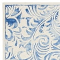 thumbnail image 2 of SAFAVIEH Dip Dye Neasa Overdyed Abstract Wool Area Rug, Blue/Ivory, 5' x 8', 2 of 4