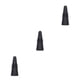 thumbnail image 3 of Bearachild Botellas de vino Tapones de silicona Tapa Bebida Bebida Anti-fugas Tapón de acero inoxidable Ergonómico Forma de cono Beber Negro Type1 NO1, 3 of 6