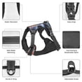 thumbnail image 6 of Lsque Cute Red And White Elf Dog Harness, No-Pull Pet Harness with 2 Leash Clips, Adjustable Soft Padded Dog Vest with Easy Control Handle for Large Dogs-Medium, 6 of 9