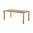thumbnail image 6 of Porter Designs Bauhaus Solid Acacia Wood Dining Table - Natural., 6 of 6