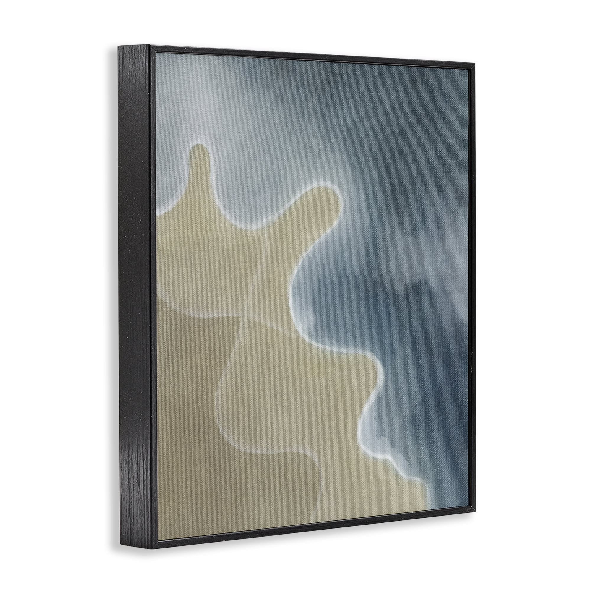 Stupell Industries Turning The Tides Contour Black Framed Giclee Art, design by Grace Popp