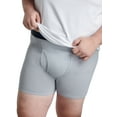 thumbnail image 3 of Fruit of the Loom Premium Big Men's Breathable Boxer Briefs, 3-Pack, 3 of 8