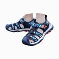 thumbnail image 4 of Godom Girl Sandals Open Toe Summer Flats Dress Sandal Shoes for Toddler Little Big Kid, 4 of 7