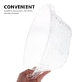 thumbnail image 3 of Raindrops Portable Clear Washing Basin Plastic Material Large Capacity Kitchen Sink Bowl, 3 of 8