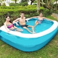 thumbnail image 1 of Summer Thicken Inflatable Kids  Baby Swimming Pool Home Swim Center Water Fun Play Swimming Pool for Family, 1 of 6