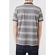 thumbnail image 2 of Maine - Polo de Rayas de Textura de Palomitas para Hombre (Gris), 2 of 3