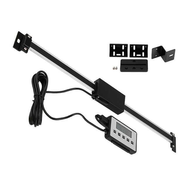 Kit de Lectura LCD de Escala Lineal Digital, Escala Lineal Remota Dro para Fresadoras, Tornos, Carpintería, Metalurgia