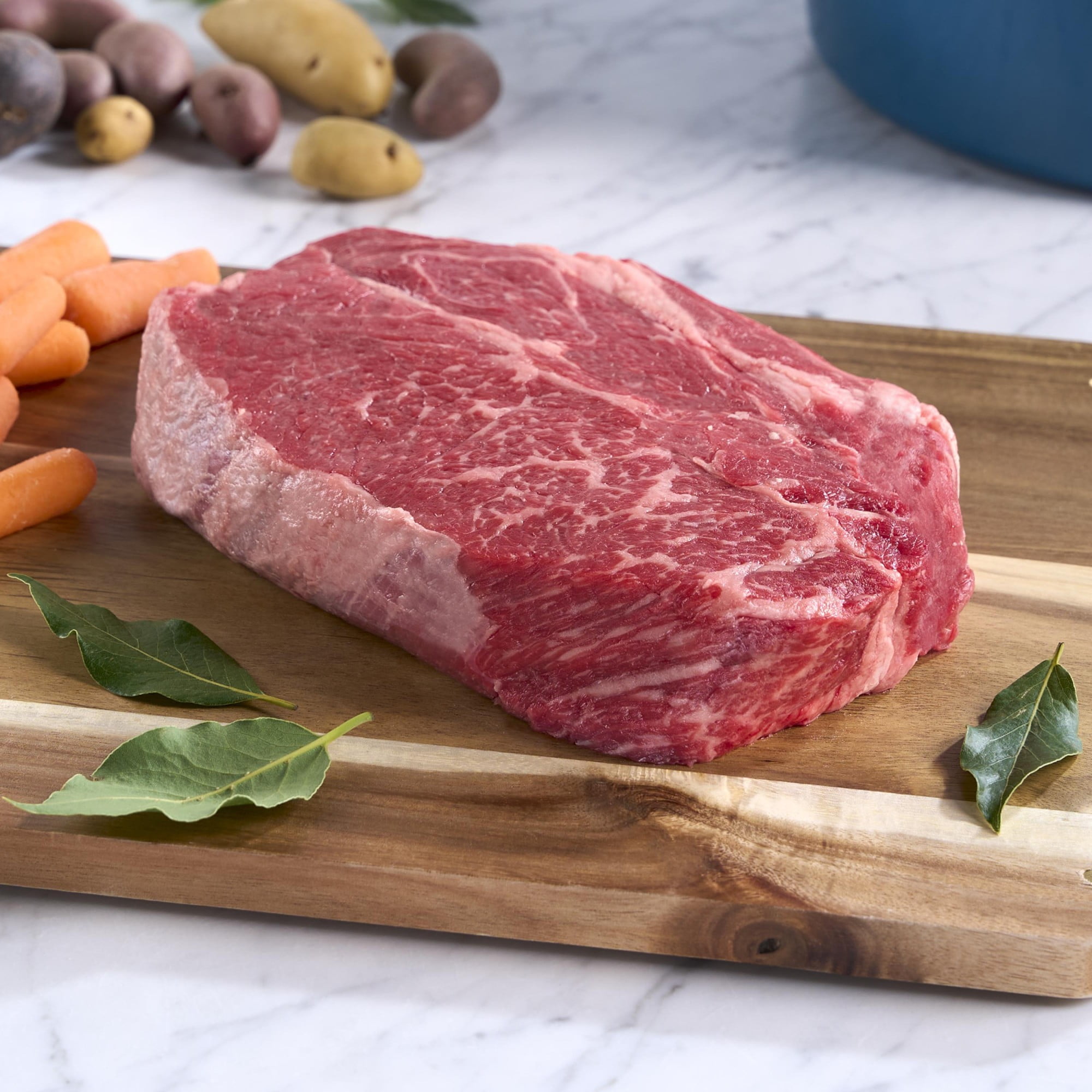 Chuck Roast, Choice Angus Beef, Tray, Fresh, 2.25 - 2.75 lb