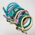 10PCS Women Trendy Elastic Hair Rubber Bands Girls Hair Bands Hair