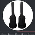 thumbnail image 2 of Electric Bass Guitar Bag Gig Bag Backpack Padded Soft Case 5mm Padding Lightweight Waterproof Backpack, 2 of 7