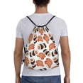 thumbnail image 2 of Bingfone Sushi Roll Drawstrings Backpacks Bags For Men Women Gym Drawstrings Bag, 2 of 9
