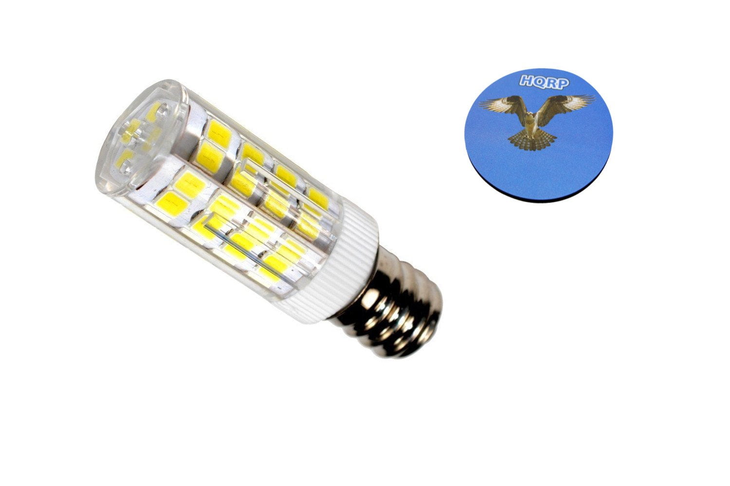 HQRP E12 110V LED Light Bulb Cool White for LG 6913EL3001A Dryer Light