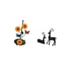 thumbnail image 5 of Dispensador De Toallas De Papel, Soporte Vertical Antideslizante Para Pañuelos, Estatua De Ciervo Negro, Figura De Reno De Resina, Regalo Para Amigos, Decoración De Mesa, Escultura Animal, 5 of 8