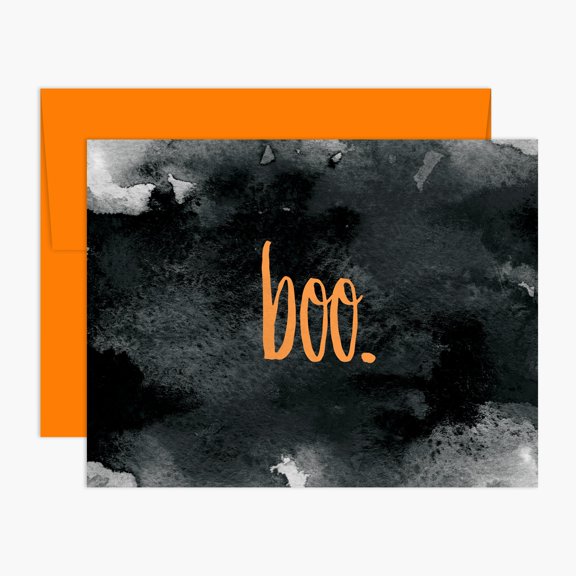 BOO! Set of Spooky Halloween Party Invitations