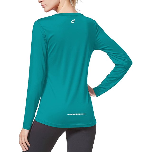 Chemises UV à Manches Longues pour Femmes Quick Dry Running Workout Shirts