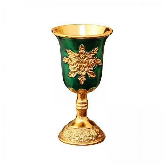 Copa europea,Copa europea clásica Copa de boda, Copa Colección en relieve de lujo,Copa de cóctel de vino europea dorada vintage,Bar Decoración del hogar Cocina
