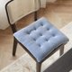 thumbnail image 4 of Cojín de felpa para silla | Almohadilla antideslizante para sofá y silla de oficina | Cojín grueso y suave para la decoración del hogar y el comedor | Cojín cuadrado de 40x40 cm, 4 of 6
