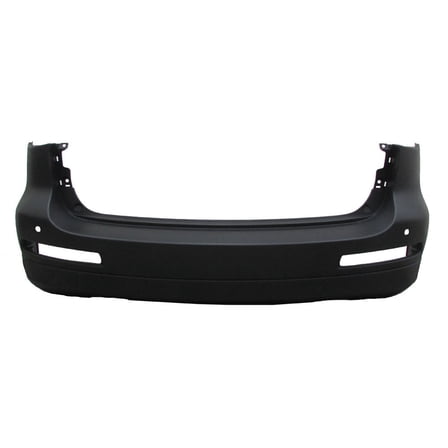 New  Infiniti OE Unpainted Rear Bumper Cover Replaces HEM221BA2H With 2 Park fits 2008-2012 Infiniti EX35