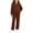 Brown, variant on JULMCOMO Girls Sweatsuits Fleece Full Zip Up Long Sleeve Comfy Hoodie Casual Tracksuits Drawstring Loose Sweatpants Soft Two Piece Sets with Front Pocket Light Blue 11-12 Years
