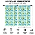 thumbnail image 2 of Blackout Kids Curtains,LightGreen Dinosaurs Clouds Trees Pattern Childrens Insulated Curtains Set Of 2,Bedroom Essentials,Toddler Room Decor 52"x84", 2 of 5