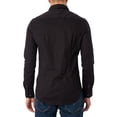 thumbnail image 3 of Tommy Jeans Original Stretch Slim Shirt, Black, 3 of 6