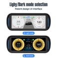 thumbnail image 4 of Speravity Pantalla IPS de 7 pulgadas para coche, pantalla frontal hacia arriba, pantalla Multimedia para tablero, compatible con modelo 3 Y 19-22 Paneles de instrumentos para automóviles, 4 of 6
