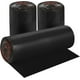 thumbnail image 1 of 3 rollos con pequeñas bolsas de basura, 4 galones grueso con pequeñas bolsas de basura, adecuadas para diferentes contenedores de basura, 60 (Negro), 1 of 5