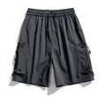 thumbnail image 5 of IhhxPro Men's Outdoor Cargo Shorts with Elastic Waist and Multi-Pockets Men Work Casual Hiking Cotton Relaxed Fit Summer M-2XL, 5 of 9