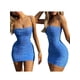 thumbnail image 5 of Txlixc Falda de tirantes de fideos italianos para mujeres con decoración plisada, ropa de verano sexy de pecho bajo, caderas delgadas Txlixc  moda, 5 of 6
