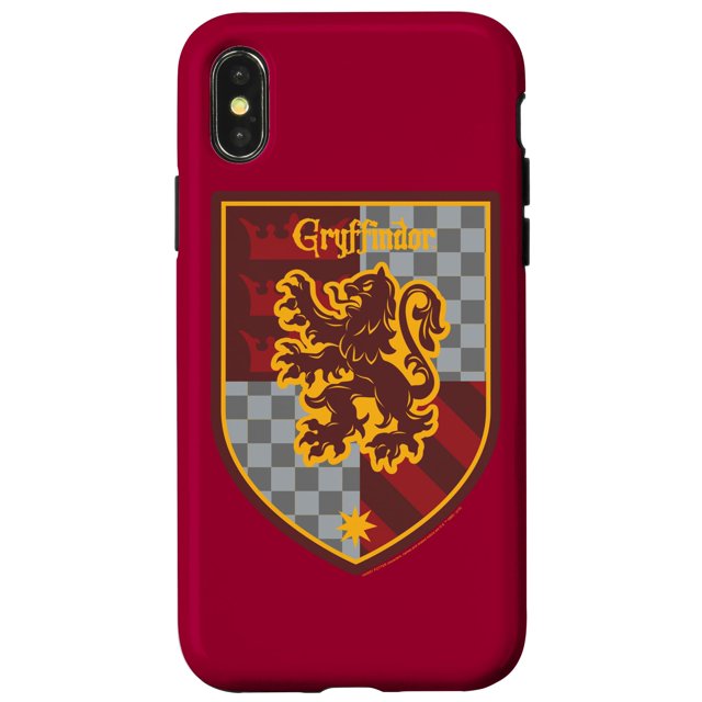 Funda para iPhone X/XS Harry Potter Escudo de Gryffindor