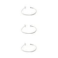 thumbnail image 1 of Decodeary Durable Metal For Long-lasting Performances Silver Easy Installation Without 3Set, 1 of 6