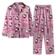 thumbnail image 1 of 2 uds Sanrio Hello Kitty pijamas Anime Y2K niñas pantalones de manga larga moda Kawaii Casual suelta pareja ropa de casa traje camisón, 1 of 4