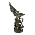 thumbnail image 2 of Veronese Design Bronzed St. Michael Defeating Lucifer Statue 10 In., 2 of 5