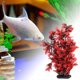 thumbnail image 2 of Flores artificiales de 40 cm para acuario, pecera, plantas acuáticas, decoración roja JFHHH pequeña, 2 of 5