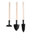 thumbnail image 1 of Kuymtek Juego Herramientas Jardinería 3 Uds Mini Pala Flores para Plantas Trasplante Herramienta Mano para Rastrillo, 1 of 6