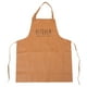 thumbnail image 1 of Delantal de cuero para cocina, delantal impermeable, delantal resistente al aceite, patrón aleatorio, 1 of 7