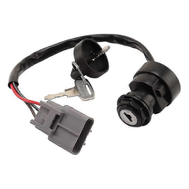 Ignition Key Switch Fits for Yamaha Grizzly 350 550 660 700 Kodiak 400 700 Big Bear 400 Repl.# 5KM-82510-00-00 28P-82510-00-00-Good