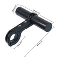 thumbnail image 3 of Greeniant Barra de extensión para bicicleta de 10/20cm, barra extensora para manillar de bicicleta de montaña o carretera, soporte para velocímetro, Ciclismo Negro y Carbono 10cm Greeniant OD2865-04B, 3 of 5